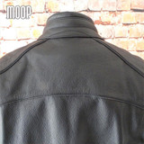 Genuine leather jacket men cowskin biker coats motorcycle jacket chaqueta moto hombre veste cuir homme cappotto free ship LT109