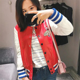 Genuine Leather Jacket Women Girls Spring Autumn Sheepskin Leather Jacket 2017 Fashion Ladies Coat Natural Red Sheepskin Coat