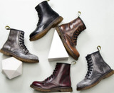 Genuine leather High-quality Men Boots Military winter boots men shoes fashion men botas zapatos hombre boots men