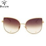 DRESSUUP 2016 Vintage Big Frame Cat Eye Sunglasses Women Brand Designer Gradient Sun Glasses Oculos De Sol Feminino Gafas DRESSUUP 2016 Vintage Big Frame Cat Eye Sunglasses Women Brand Designer Gradient Sun Glasses Oculos De Sol Feminino Gafas