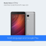 Dreami Original Xiaomi Redmi Note 4 3GB 32GB Deca Core MTK Helio X20 13MP Camera Note4 Cellphone Fingerprint Mobile Phone