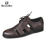 dreambox Summer new style fashionable gentleman style of the style of men's leather shoes