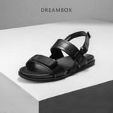 dreambox 2017 Summer British leisure breathable dew toe Roman sandals men's beach shoes