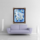 Dream Catcher Wolf 5D Diamond Painting Cross Stitch DIY Diamond Embroidery Rhinestone Painting Cross Stitch Home Decoration