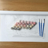 DRAWJOY Frameless Wall Art Pictures Painting By Numbers DIY Digital Oil Painting On Canvas Home Decor Autumn Maple G071 40*50cm