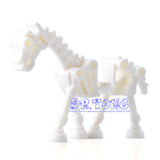 DR.TONG Single Sale The Lord of the Rings Medieval Castle Knights Rome Knights Skeleton Horses Building Bricks Blocks Toys Gifts