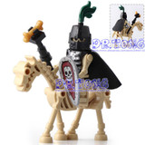 DR.TONG Single Sale The Lord of the Rings Medieval Castle Knights Rome Knights Skeleton Horses Building Bricks Blocks Toys Gifts