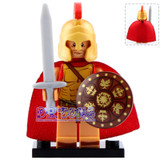 DR.TONG Single Sale The Lord of the Rings Medieval Castle Knights Rome Knights Skeleton Horses Building Bricks Blocks Toys Gifts