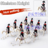 DR.TONG 7pcs Medieval Castle Knights The Hobbits The Lord of the Rings Figures with Armor Weapon Building Blocks Brick Toys Gift