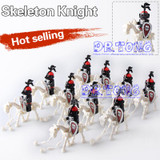 DR.TONG 7pcs Medieval Castle Knights The Hobbits The Lord of the Rings Figures with Armor Weapon Building Blocks Brick Toys Gift