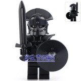 DR.TONG 7pcs Medieval Castle Knights The Hobbits The Lord of the Rings Figures with Armor Weapon Building Blocks Brick Toys Gift