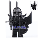 DR.TONG 7pcs Medieval Castle Knights The Hobbits The Lord of the Rings Figures with Armor Weapon Building Blocks Brick Toys Gift