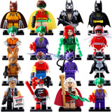 DR.TONG 2017 New Batman Movie Super Heroes Robin Catwoman Batman Avengers Harley Quinn Building Blocks Child Toys