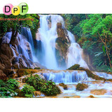 DPF 5D DIY Diamond Painting The scenery Diamond Embroidery Mosaic ,diamant painting,painting rhinestones,wall stickers
