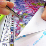 DPF Diamond painting Snow double horses square rhinestone mosaic Diy Diamond Embroidery Handicraft Inlay Mosaic cross stitch