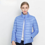 Down Parka 2017 New Fashion Long Spring Autumn Overcoat Women Ultra Light 90% White Duck Down Coat With Female Jacket