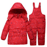 Down Jackets For Girl Boys Kids Clothes Winter Warm Coat Snowsuit Children Outerwear Clothing Set Hooded Print Overalls Jumpsuit Down Jackets For Girl Boys Kids Clothes Winter Warm Coat Snowsuit Children Outerwear Clothing Set Hooded Print Overalls Jumpsuit