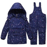 Down Jackets For Girl Boys Kids Clothes Winter Warm Coat Snowsuit Children Outerwear Clothing Set Hooded Print Overalls Jumpsuit Down Jackets For Girl Boys Kids Clothes Winter Warm Coat Snowsuit Children Outerwear Clothing Set Hooded Print Overalls Jumpsuit