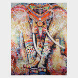 Adorned Elephant Tapestry
