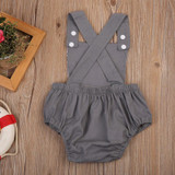 Adorable Baby Rompers Summer Newborn Off Shoulder Infant Baby Girl Boy Sleeveless Jumpsuit Baby Romper Outfit Sunsuit Clothes
