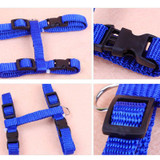 Adjustable Pet Traction Belt Cat Dog Accessories Halter Dog Collar Small Pet Dog Harness And Leash Chihuahua 3 Colors Nylon