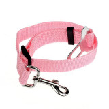 Adjustable Pet Cat Dog Car Safety Seat Belt Harness Vehicle Seatbelt Lead Leash for Dogs 8 Colours Free Shipping DROP SHIP