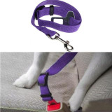 Adjustable Pet Cat Dog Car Safety Seat Belt Harness Vehicle Seatbelt Lead Leash for Dogs 8 Colours Free Shipping DROP SHIP