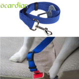 Adjustable Pet Cat Dog Car Safety Seat Belt Harness Vehicle Seatbelt Lead Leash for Dogs 8 Colours Free Shipping DROP SHIP