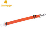 Adjustable Pet Dog Cat Car Safety Belt Collar Quick Release Leash For Dogs Puppy Kitten 6 Color High Quality DropShipping