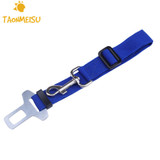 Adjustable Pet Dog Cat Car Safety Belt Collar Quick Release Leash For Dogs Puppy Kitten 6 Color High Quality DropShipping