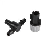 Adjustable Mist Nozzle Misting Sprinkler Atomizing Watering Sprinkler Nozzle For Micro Greenhouse Garden Irrigation System