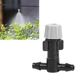 Adjustable Mist Nozzle Misting Sprinkler Atomizing Watering Sprinkler Nozzle For Micro Greenhouse Garden Irrigation System