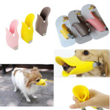 Adjustable Dogs Muzzle Quack Closed Duck Bill Design Protective Cute Mask Bark Bite Stop