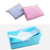 Adjustable Bath Seat Bathing Bathtub Seat Baby Bath Net Safety Security Seat Support Infant Shower Baby Care