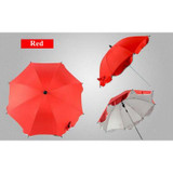 Adjustable Baby Stroller Umbrella Pushchair Pram Sunshade Canopy Anti UV Parasol Umbrella Stand Rain Cover Outdoor Rain Gear