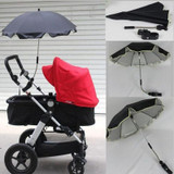 Adjustable Baby Stroller Umbrella Pushchair Pram Sunshade Canopy Anti UV Parasol Umbrella Stand Rain Cover Outdoor Rain Gear