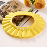 Adjustable Baby Hat Toddler Kids Shampoo Bath Bathing Shower Cap Wash Hair Shield Solid Caps For Children Baby Care