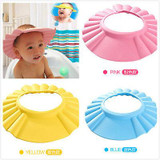 Adjustable Baby Hat Toddler Kids Shampoo Bath Bathing Shower Cap Wash Hair Shield Direct Visor Caps For Children Baby Care