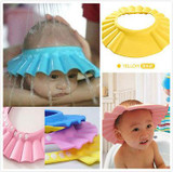 Adjustable Baby Hat Toddler Kids Shampoo Bath Bathing Shower Cap Wash Hair Shield Direct Visor Caps For Children Baby Care