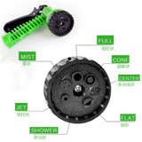 Adjust Garden Watering Car Washing Water Hose Spary Sprayer Nozzle Head Variable 7 Spray Patterns