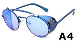 Adewu Hight Quality Metal Frame Steampunk Sunglasses Men Brand Designer Goggle Men Women Gothic Sun glasses Vintage Eyeglasses