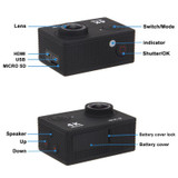 Action camera deportiva Original EKEN H9 / H9R remote Ultra HD 4K WiFi 1080P 60fps 2.0 LCD 170D pro sport waterproof go camera