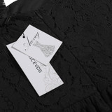 ACEVOG Women 2017-2017 summer lace dress for women casual elegant high waist Black 5 color S/M/L/XL/XXL sexy vestidos