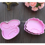 Cartoon Baking Mould Biscuit Mould Cookie Cutter 3D Three-Dimensional Cartoon Biscuits Mold DIY Tools for Baking cake tool