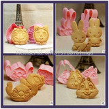 Cartoon Baking Mould Biscuit Mould Cookie Cutter 3D Three-Dimensional Cartoon Biscuits Mold DIY Tools for Baking cake tool