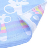 Cartoon Baby Saliva Towel Baby Handkerchief Infant Cartoon Giraffe Pattern Face Wash Towel Soft Handkerchiefs Kids Bathing Towel