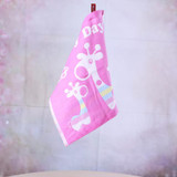 Cartoon Baby Saliva Towel Baby Handkerchief Infant Cartoon Giraffe Pattern Face Wash Towel Soft Handkerchiefs Kids Bathing Towel