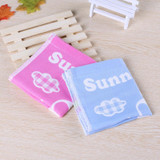 Cartoon Baby Saliva Towel Baby Handkerchief Infant Cartoon Giraffe Pattern Face Wash Towel Soft Handkerchiefs Kids Bathing Towel