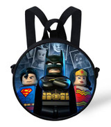 Cartoon baby kindergarten Bags round backpack kids school bags for girls bags children Batman ninjago toddler boys backpack