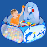 Cartoon Baby Ball Ocean Pool Pit Foldable Washable Toy Pool Children Hexagon Ball Ocean Playing PoolTent Play Game